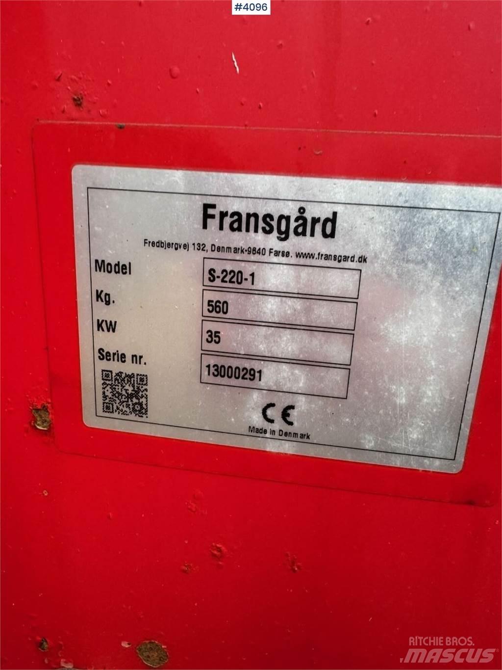 Fransgård S-220 Hóeltakarítók