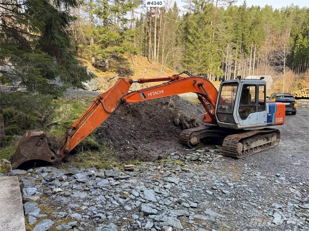 Hitachi EX120-2 Lánctalpas kotrók
