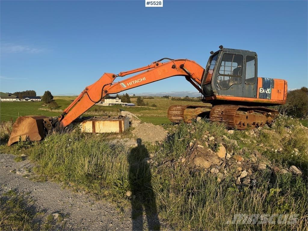 Hitachi EX120-2 Lánctalpas kotrók