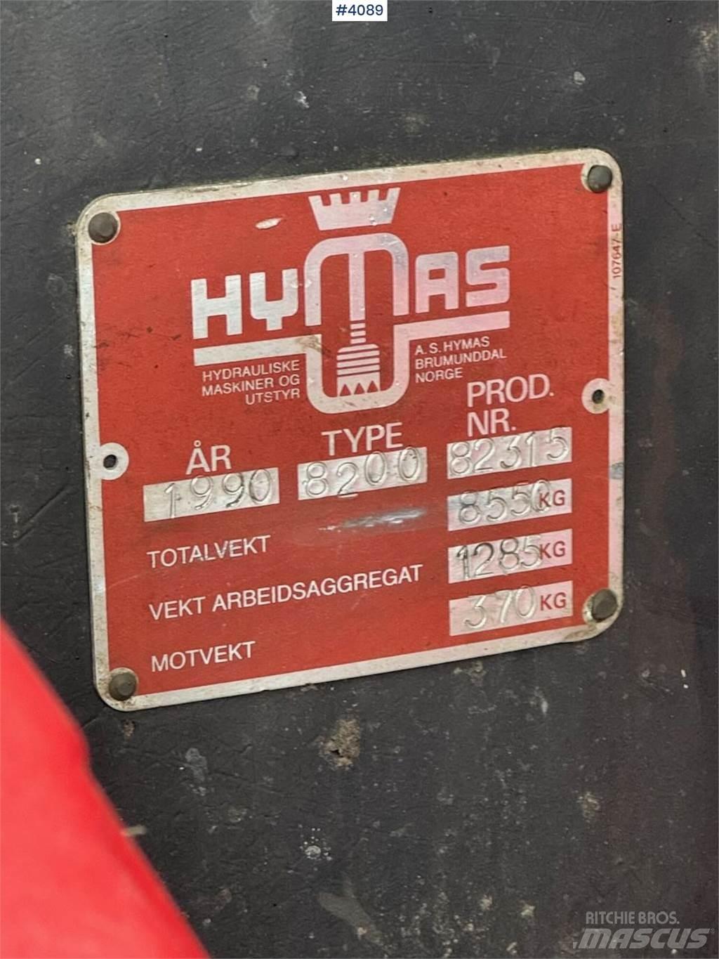 Hymas 8200 Lánctalpas kotrók