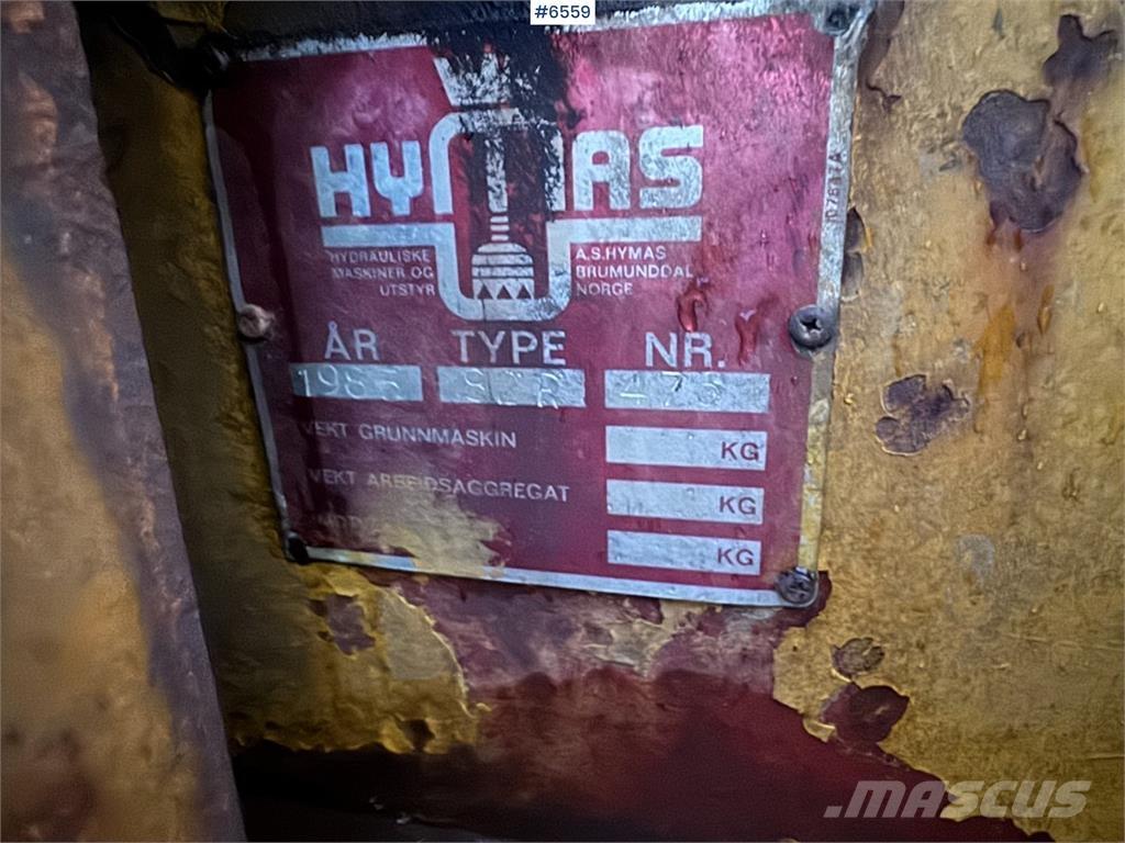 Hymas 82R Lánctalpas kotrók