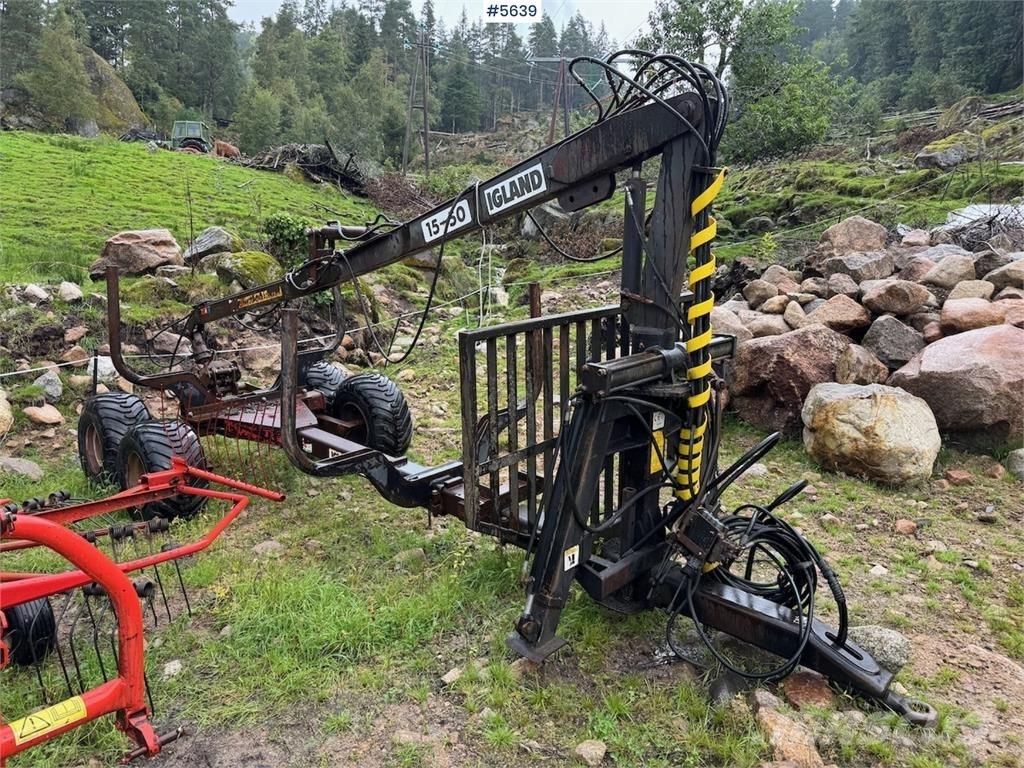 Igland 440 Rönkszállító pótkocsik