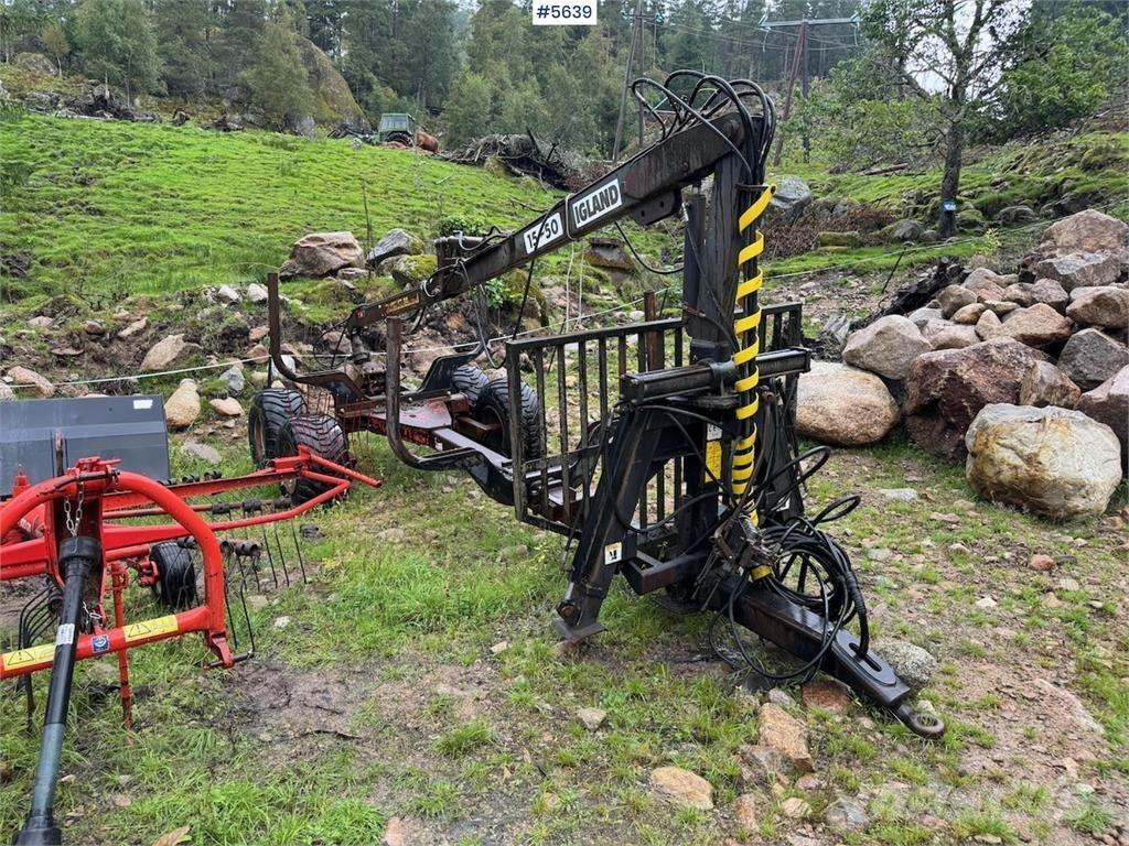 Igland 440 Rönkszállító pótkocsik