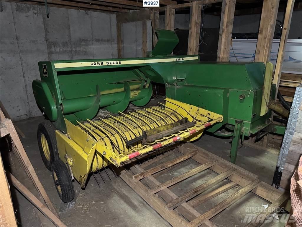 John Deere 332 A Egyéb betakarító felszerelések