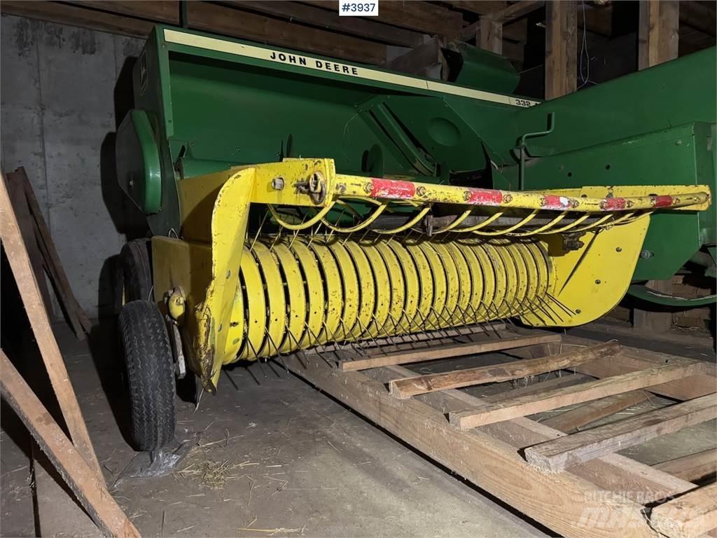 John Deere 332 A Egyéb betakarító felszerelések