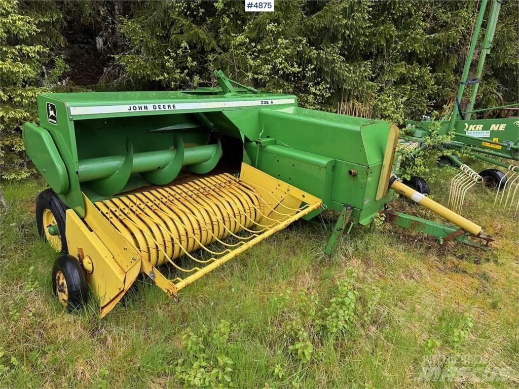 John Deere 332 A Egyéb betakarító felszerelések
