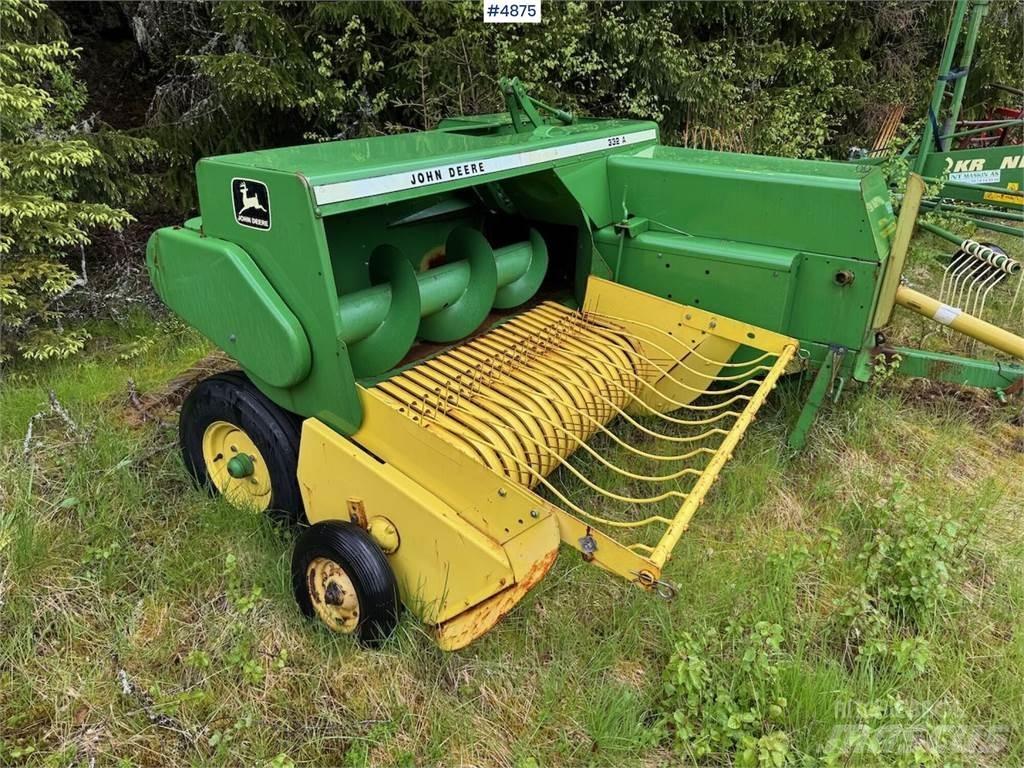 John Deere 332 A Egyéb betakarító felszerelések