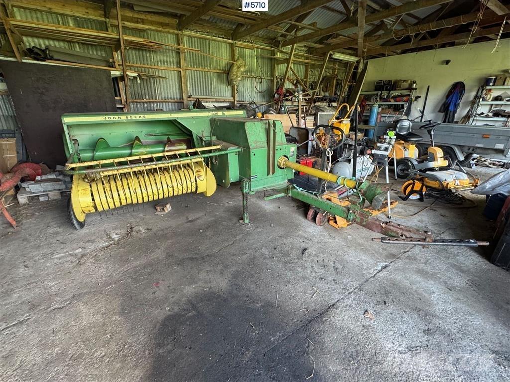John Deere 336 Egyéb betakarító felszerelések