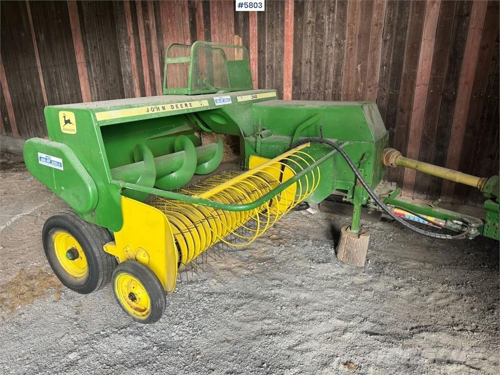 John Deere 342 Egyéb betakarító felszerelések
