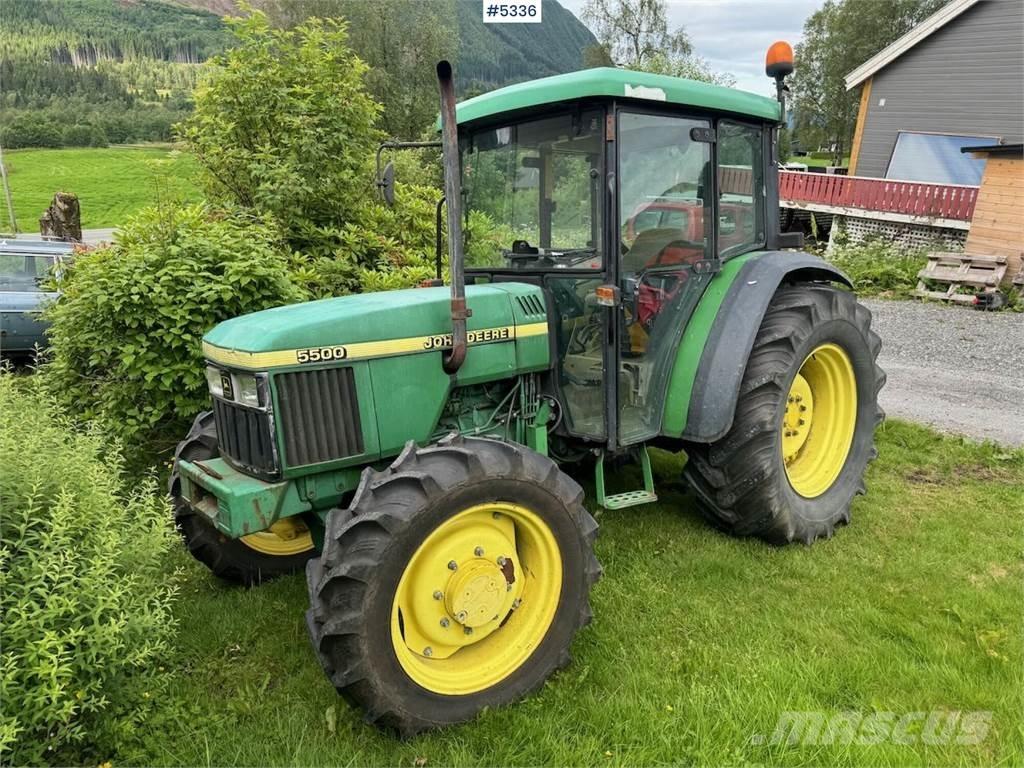 John Deere 5500 Traktorok