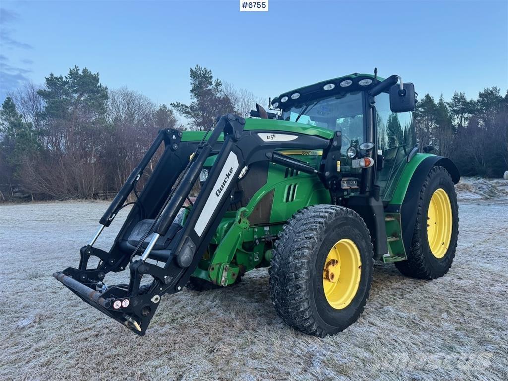John Deere 6125R Traktorok