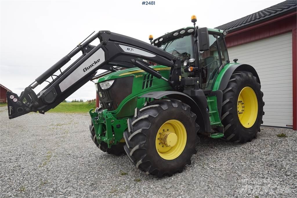 John Deere 6215R Traktorok