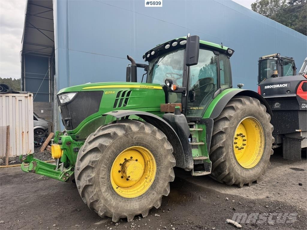 John Deere 6215R Traktorok