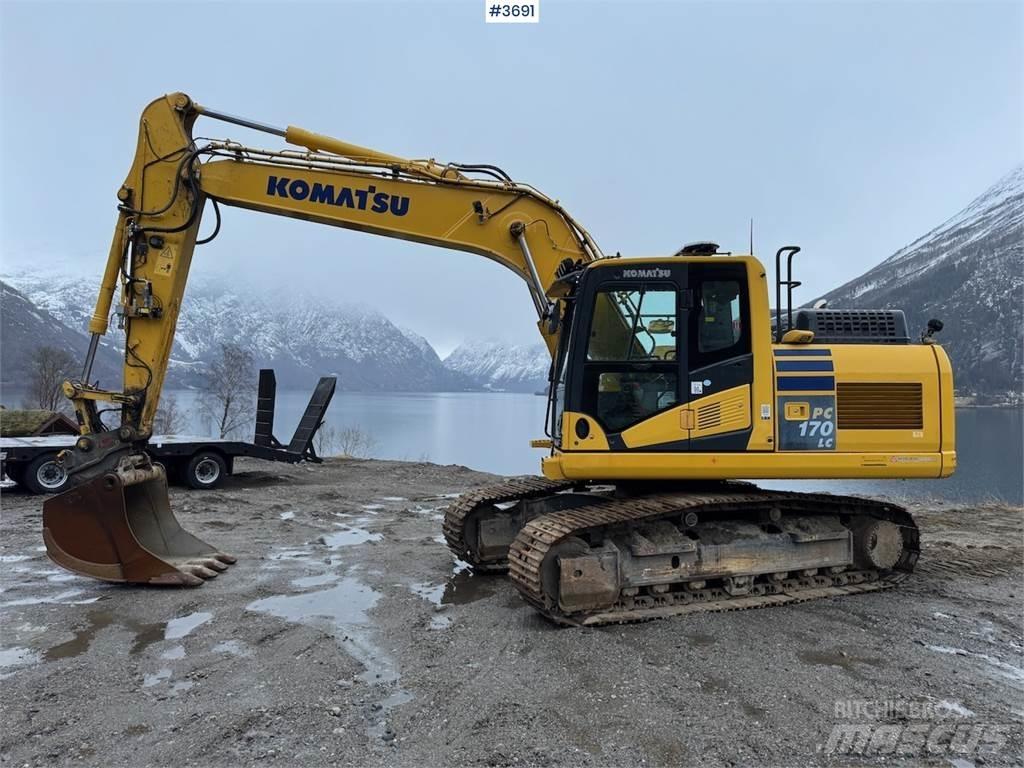 Komatsu PC 170 LC Lánctalpas kotrók