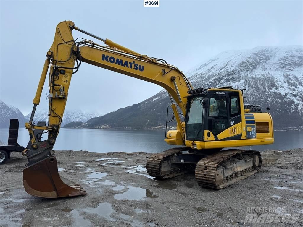 Komatsu PC 170 LC Lánctalpas kotrók