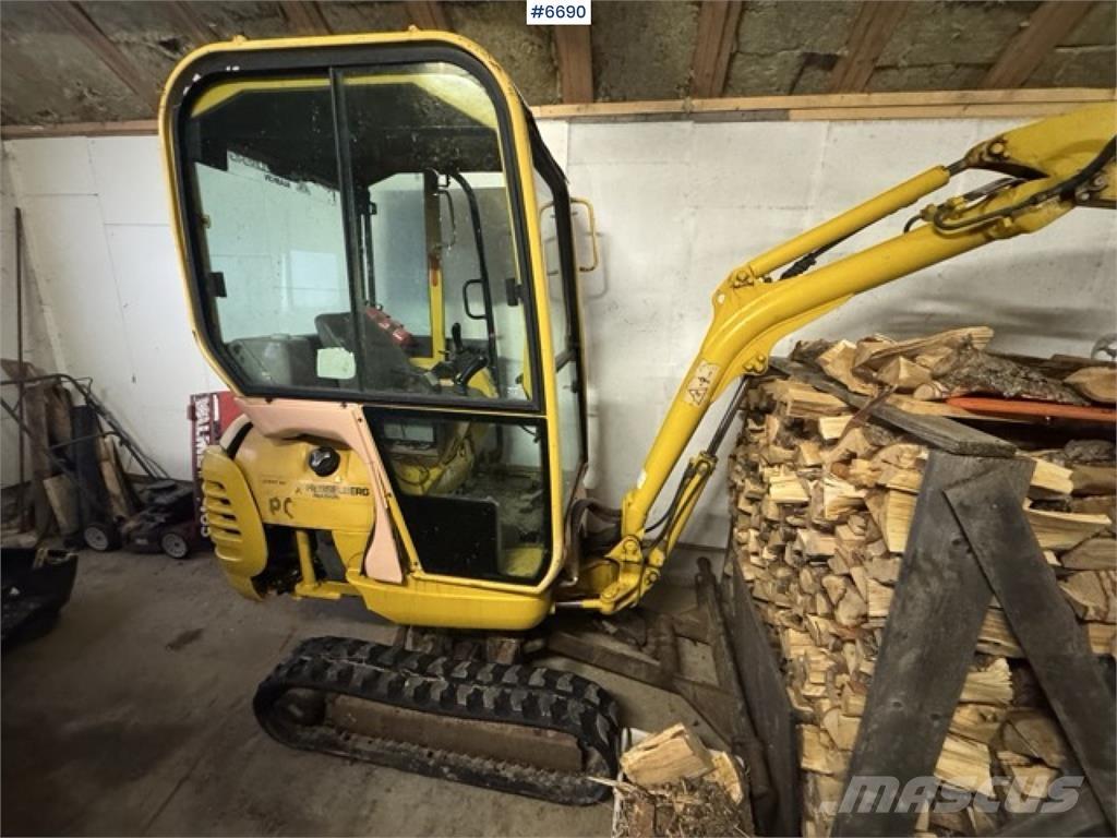 Komatsu PC15R Lánctalpas kotrók