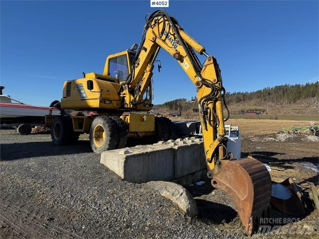 Komatsu PW 110R Lánctalpas kotrók