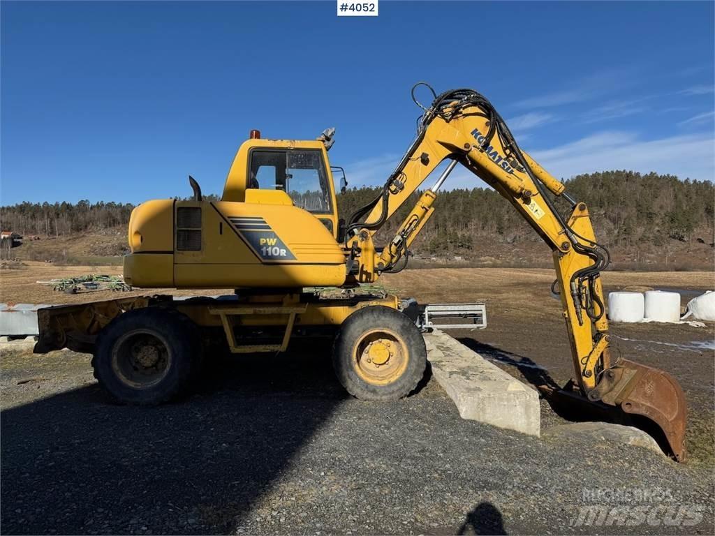 Komatsu PW 110R Lánctalpas kotrók