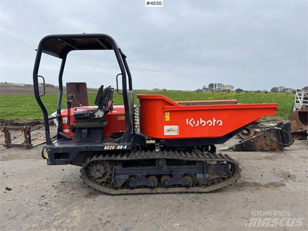 Kubota KC250HR-4 Mezei dömperek