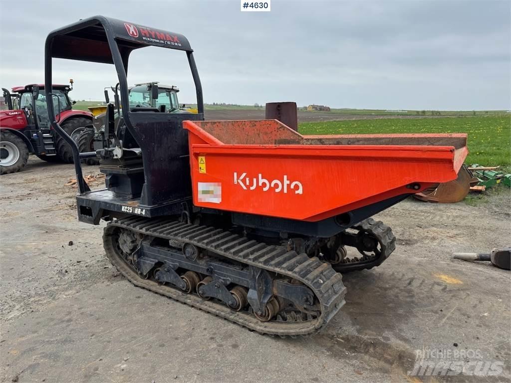 Kubota KC250HR-4 Mezei dömperek