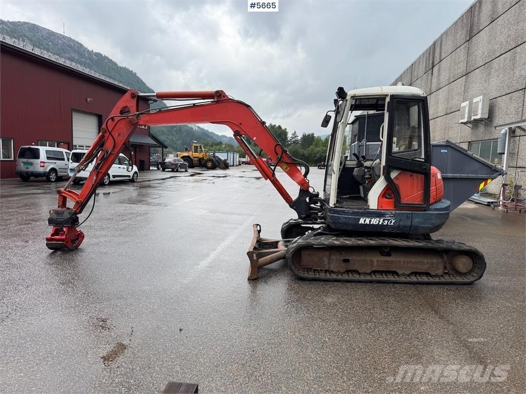 Kubota KX 161-3 Lánctalpas kotrók