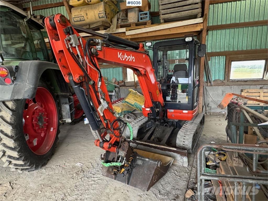 Kubota kx71-3 Lánctalpas kotrók