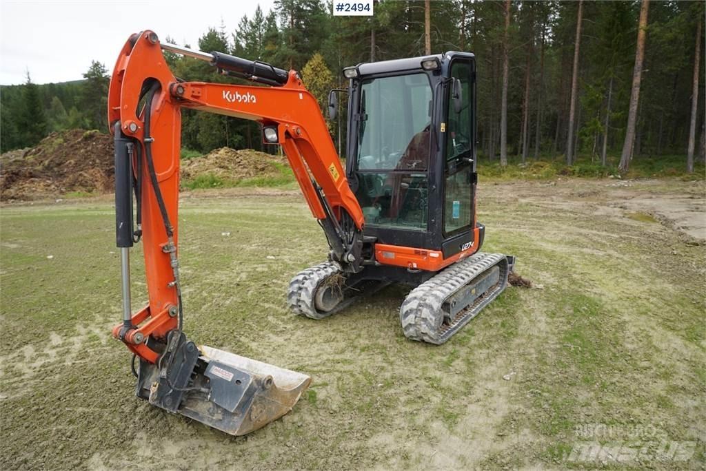 Kubota U27-4 Lánctalpas kotrók