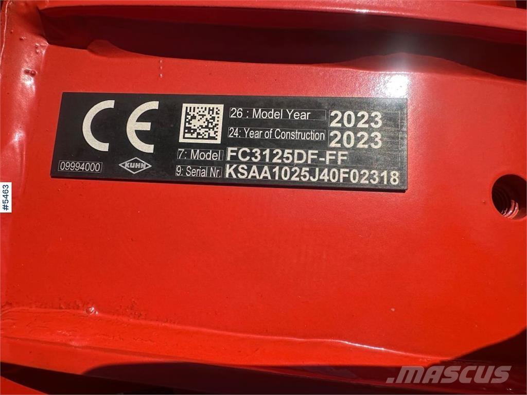 Kuhn FC3125DF Egyéb betakarító felszerelések