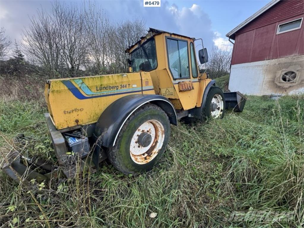 Lundberg 344T Gumikerekes homlokrakodók