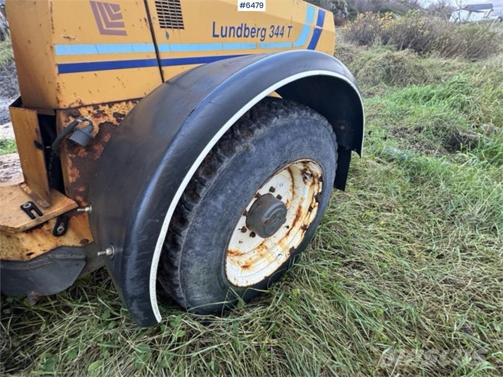 Lundberg 344T Gumikerekes homlokrakodók