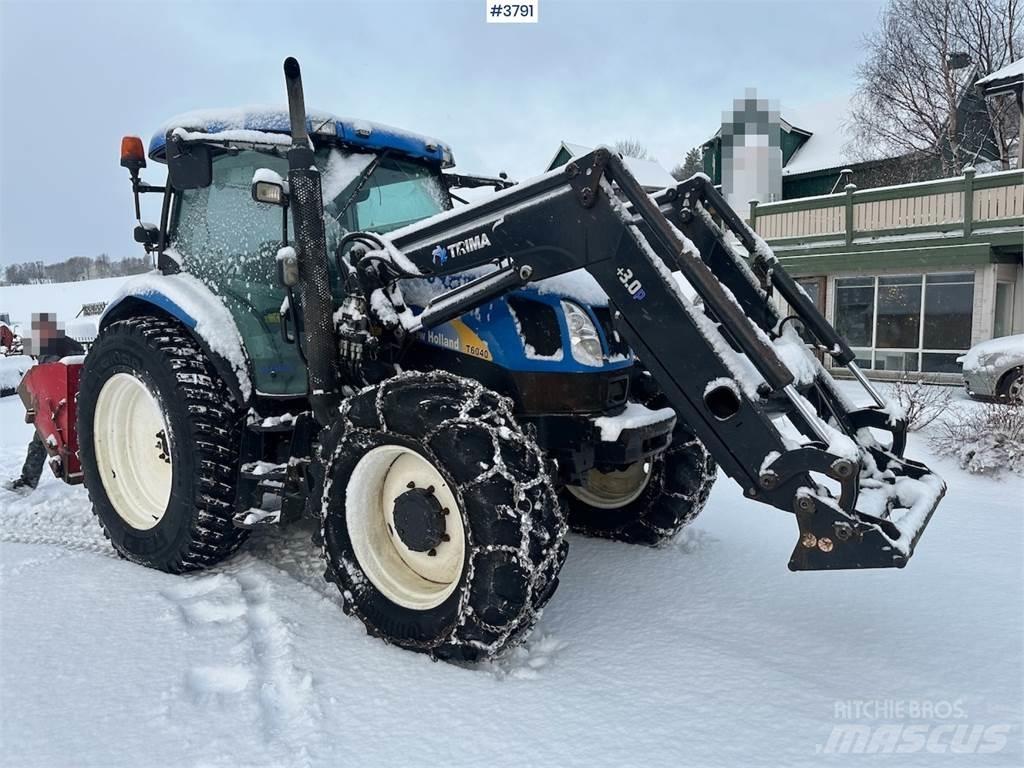 New Holland T6040 Traktorok