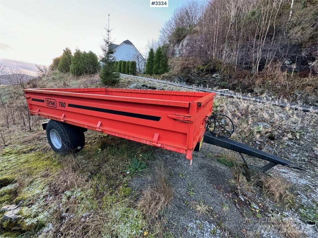 Orkel T60 Gabona átrakó kocsik