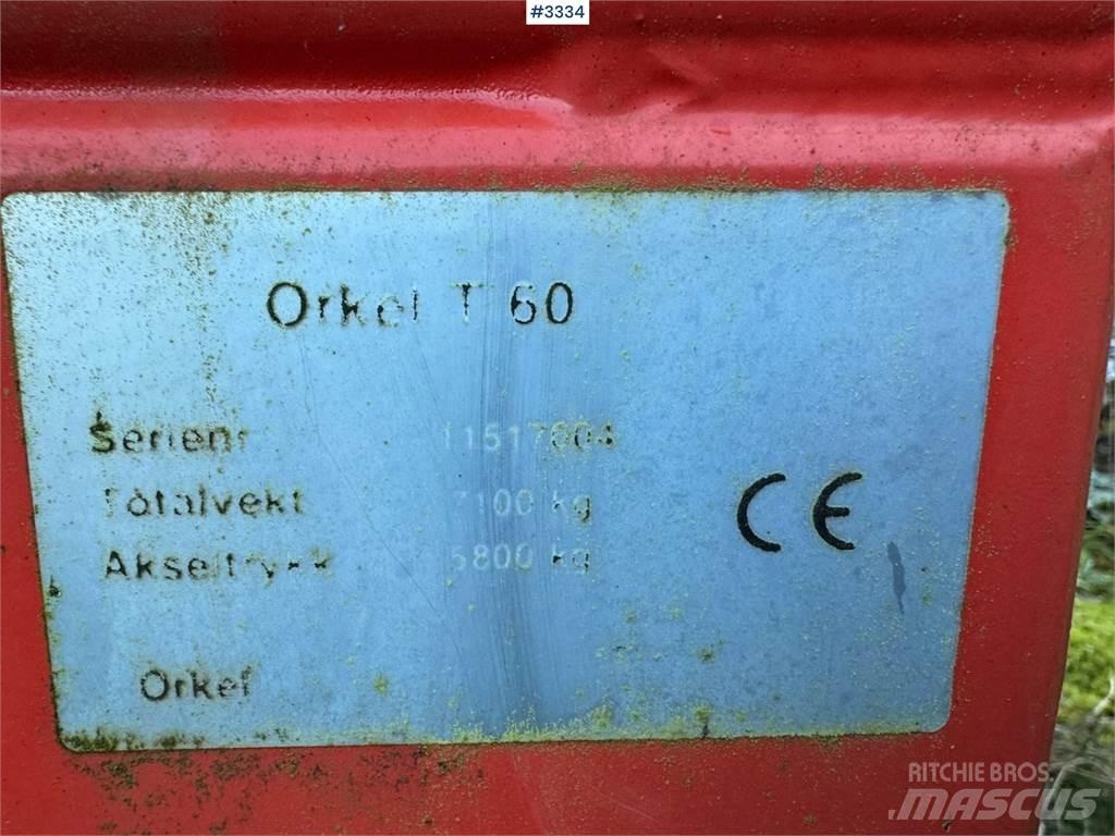 Orkel T60 Gabona átrakó kocsik