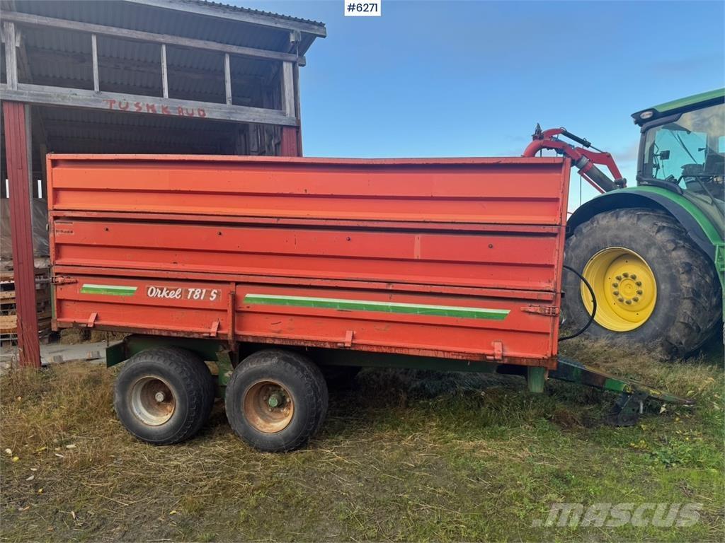 Orkel T81 S Gabona átrakó kocsik