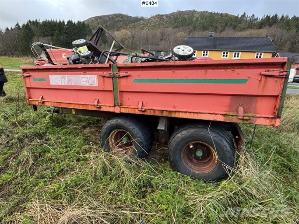 Orkel T90 Gabona átrakó kocsik