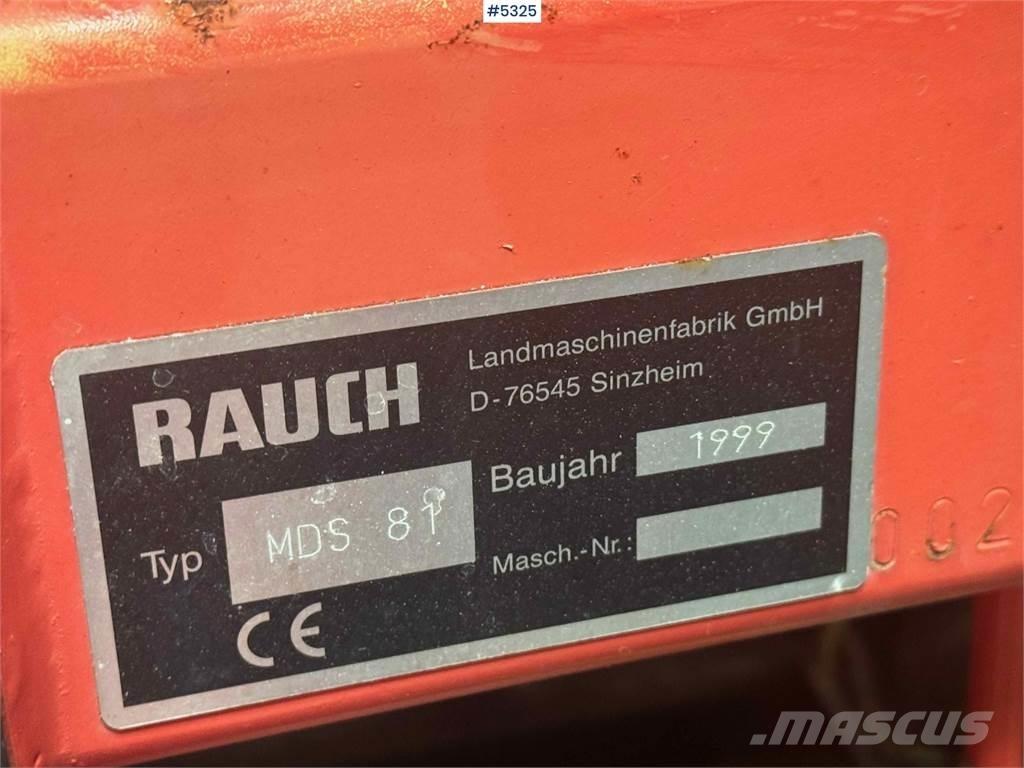 Rauch MDS 81 Sorvetőgép