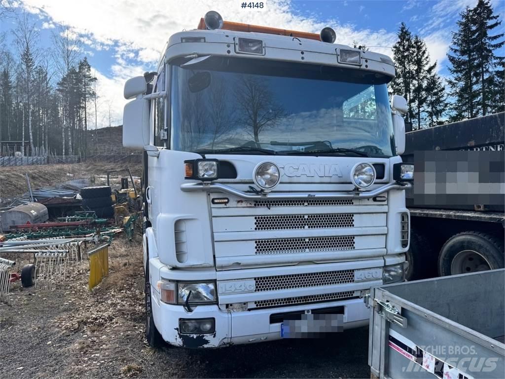 Scania 144G Dobozos teherautók