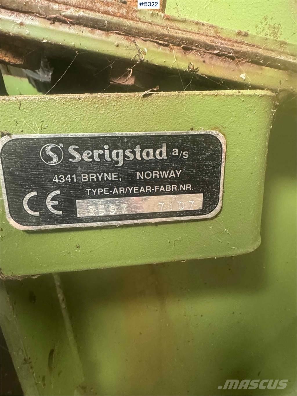  Serigstad FS 134 Egyéb betakarító felszerelések