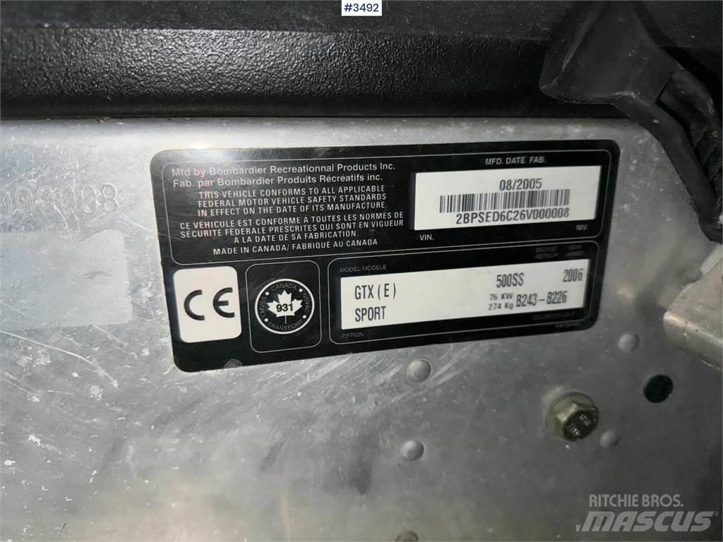Ski-doo GTX ATV-k