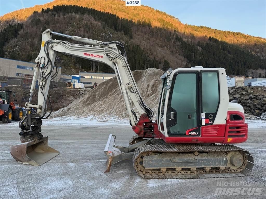 Takeuchi TB 290-2 Lánctalpas kotrók