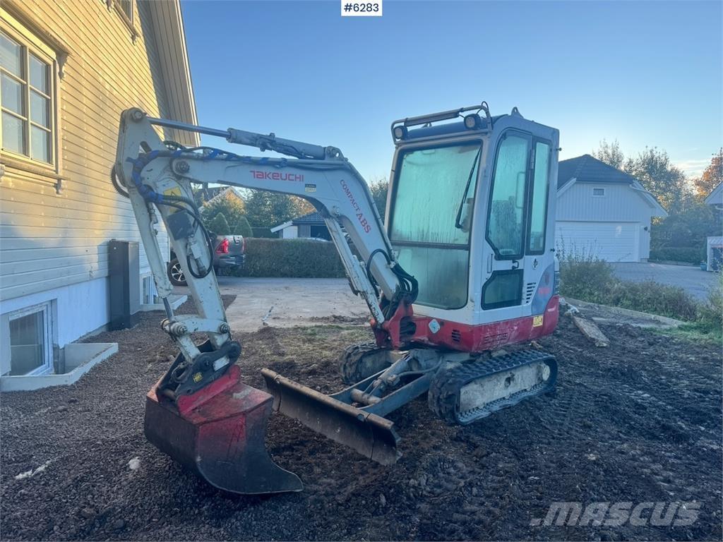 Takeuchi TB219 Lánctalpas kotrók