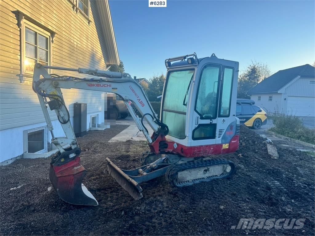 Takeuchi TB219 Lánctalpas kotrók
