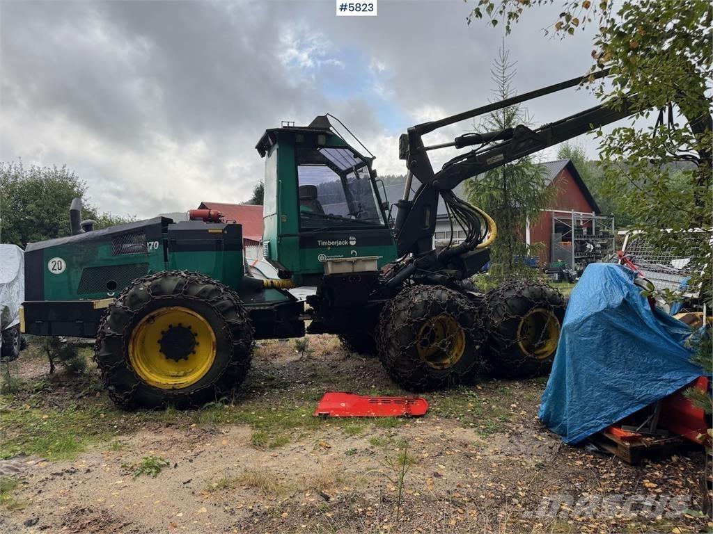 Timberjack 1270 Betakarítók