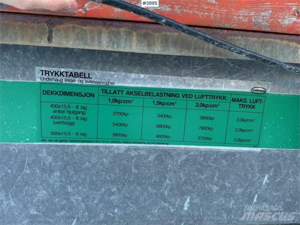Underhaug 7000 Forage wagons