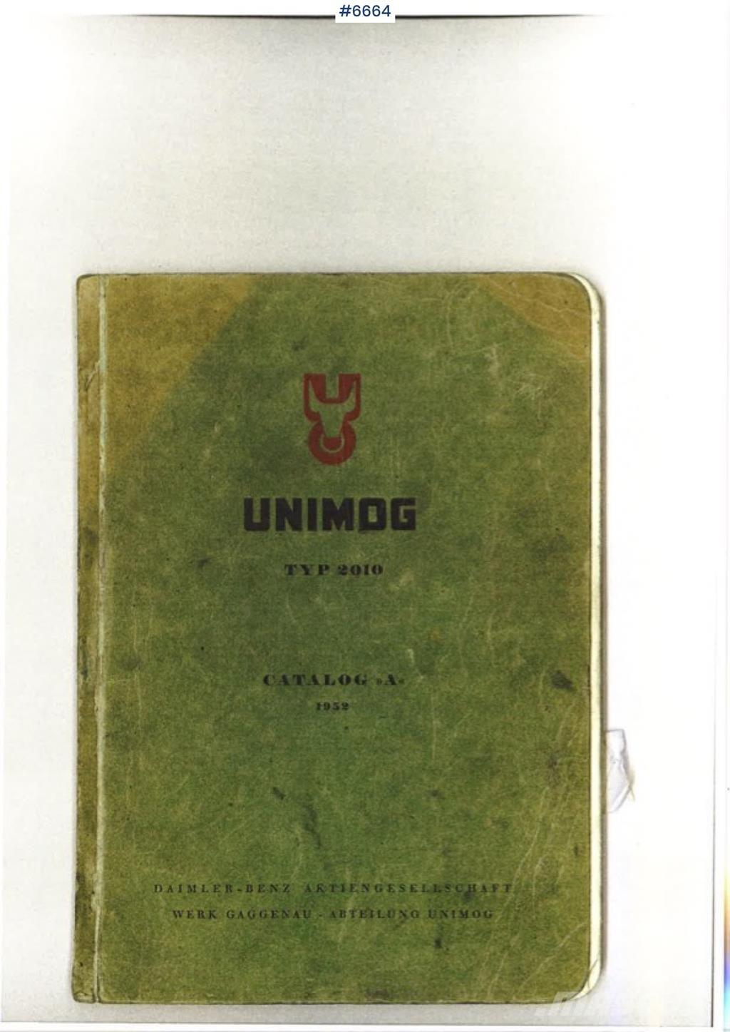 Unimog Typ 2010 Egyéb