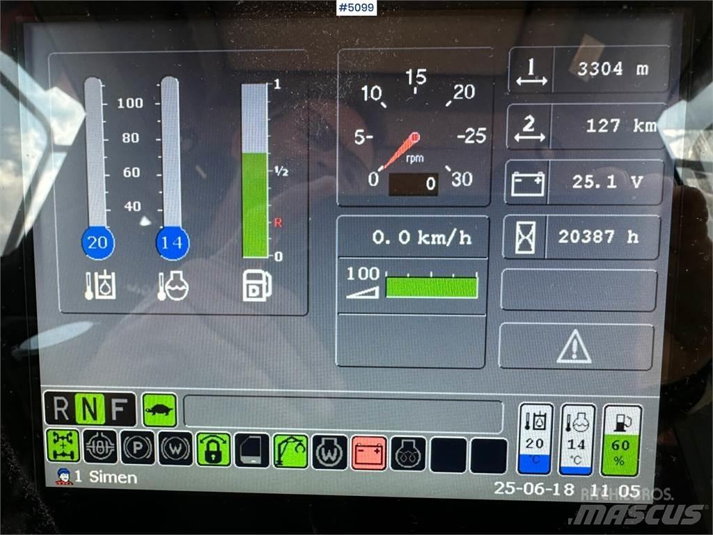 Valmet 860 lll Kihordó daruk