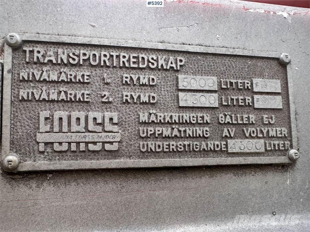  Vanntank 17m3 Vontatott trágyaszórók
