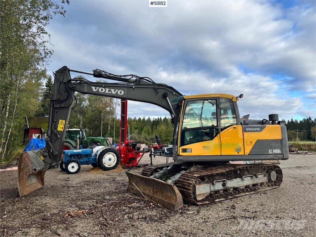 Volvo EC140DL Lánctalpas kotrók
