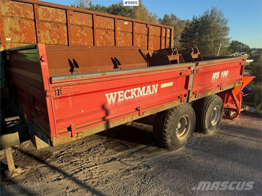 Weckman WS100 Gabona átrakó kocsik