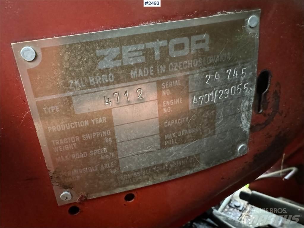 Zetor 4712 Traktorok